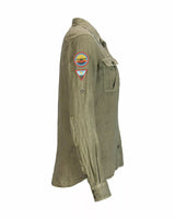 SAFARI G.DYED LINEN SHIRT W