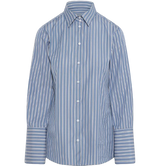 Sophie Shirt- Sky Blue Stripe