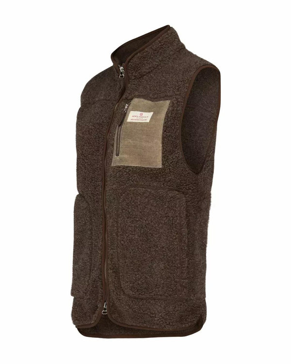 Heroes Wool Fleece Vest Womens