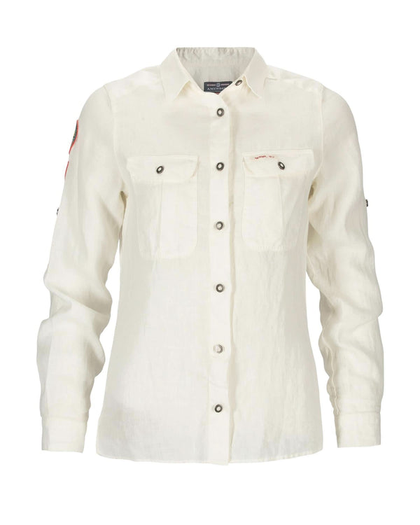 SAFARI G.DYED LINEN SHIRT W