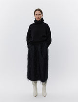 Amina - Frayed jacquard RD