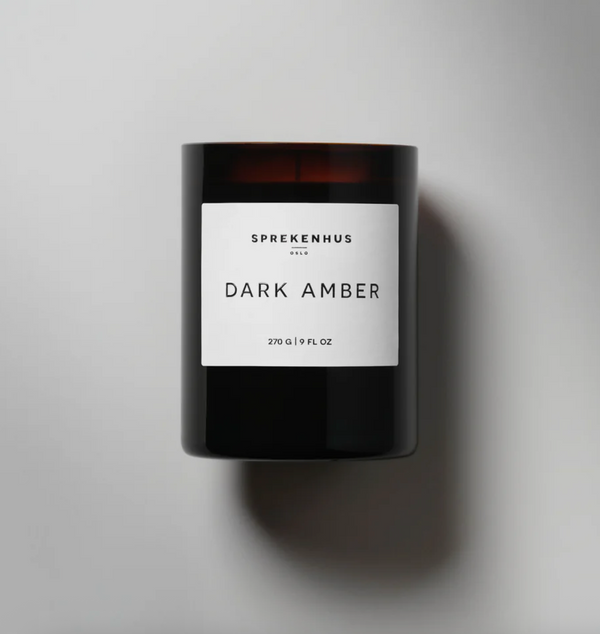 Scented Candle 270g - Dark Amber