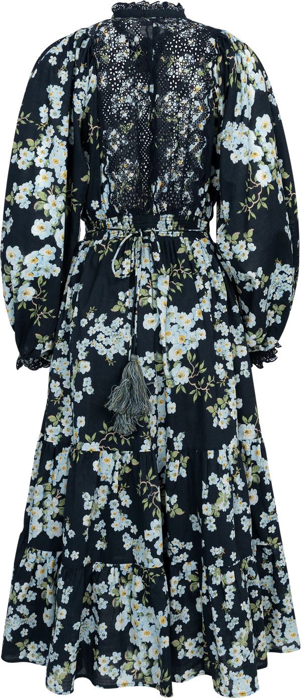 Cotton Slub Midi Dress