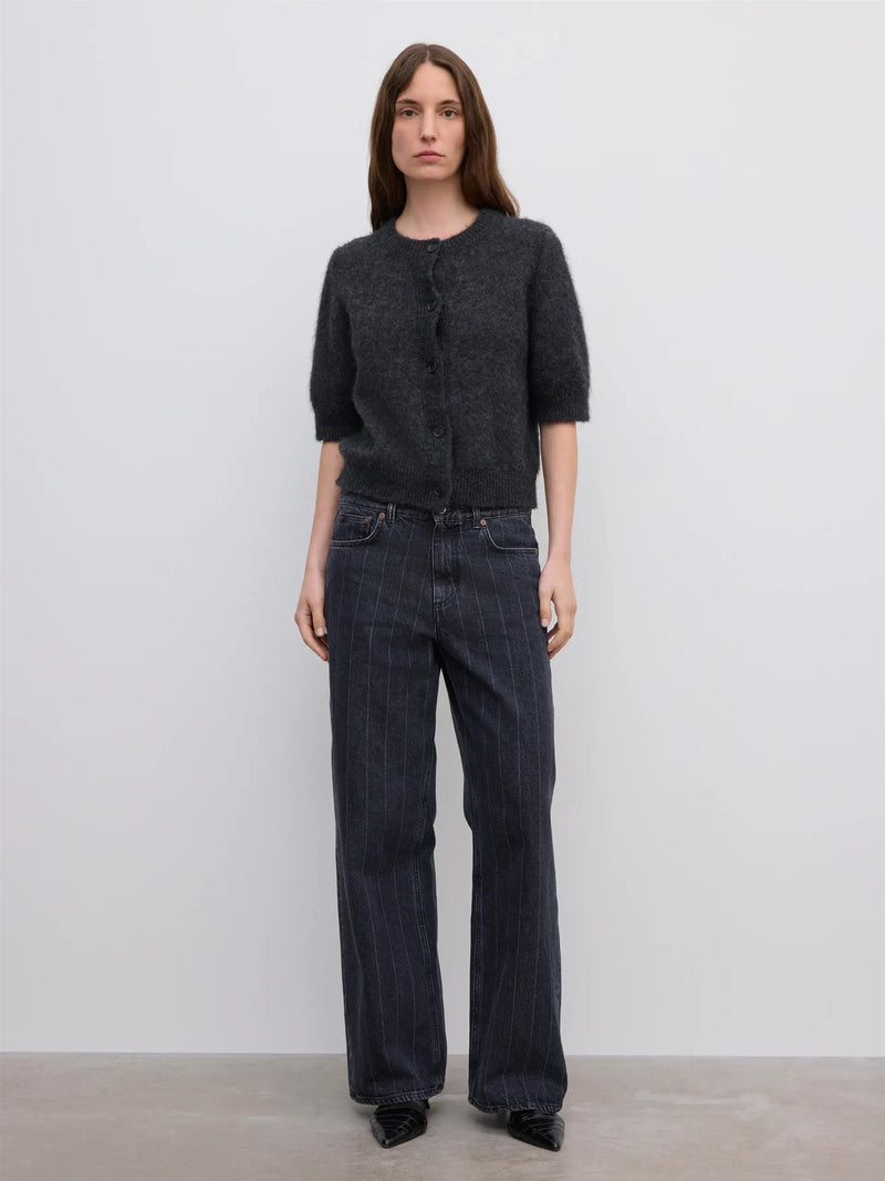 Brushed Cardigan Top