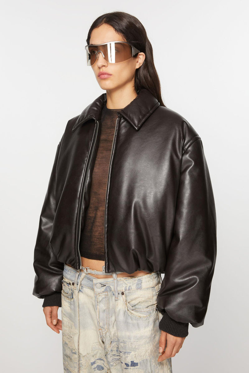 Coated Bomber Jacket
