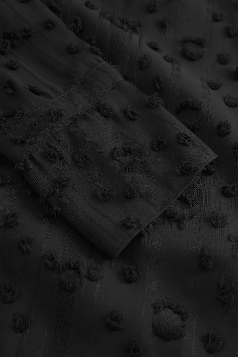 JULIA MOCK NECK DRESS