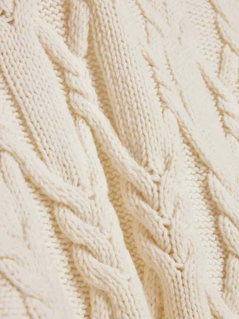 Chunky Cable Turtleneck