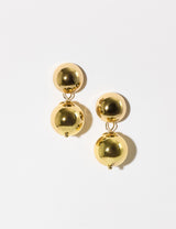 Gold Sphere Studs