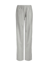 Calvin Klein badedrakt i Chalk med én skulder og metallring, sett forfra.