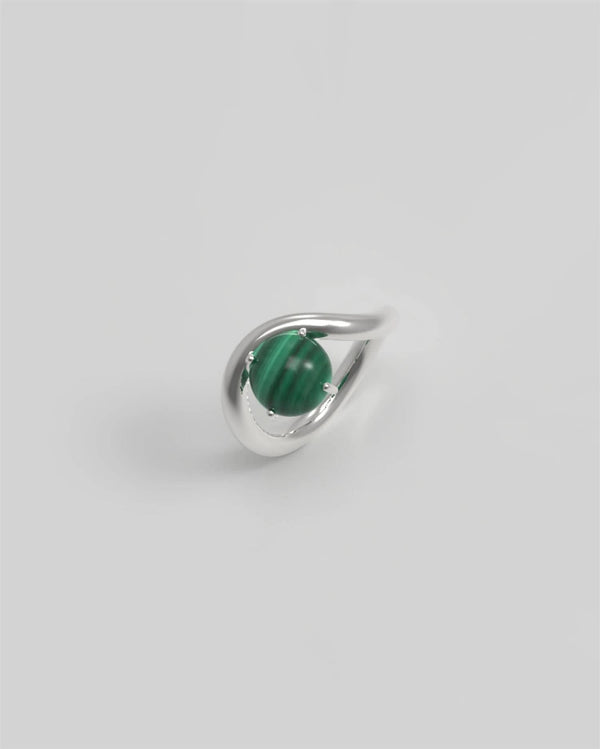 Band Ring I Malachite