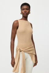 Cable Knit Singlet