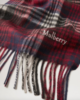 Mulberry Heritage Check Scarf