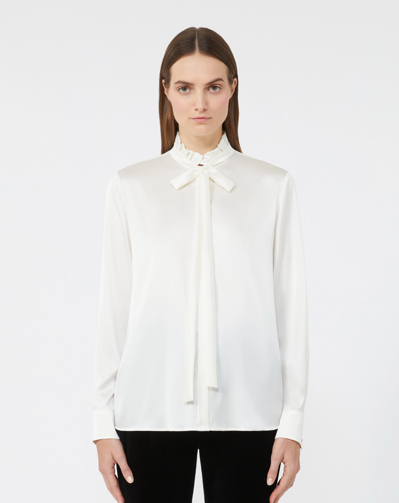 GILLES - Silk Satin Blouse