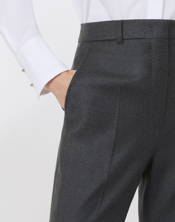 LAMBRO - Stretch Flannel Trousers