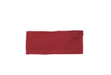 Amundsen Headband i weathered red, tonet-i-tonet merinoullpannebånd med Amundsen-logo i midten, sett forfra