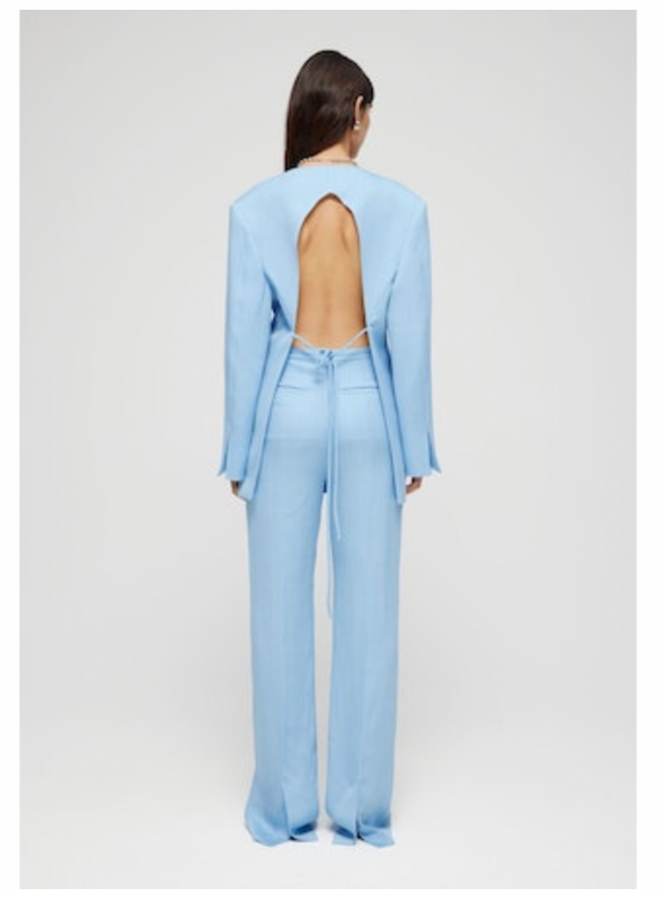 Open-Back Blazer