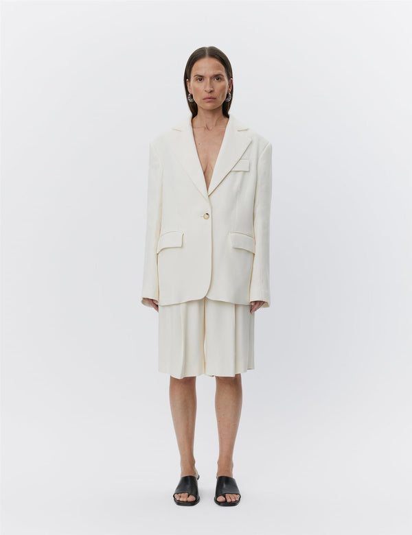 Hilare Blazer - Viscose Twill