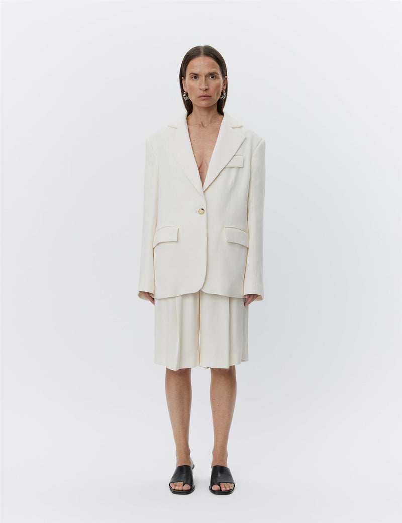 Hilare Blazer - Viscose Twill