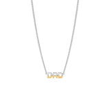 Dad Two-Tone 43 Necklace