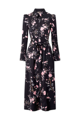 Satin Belt Dress