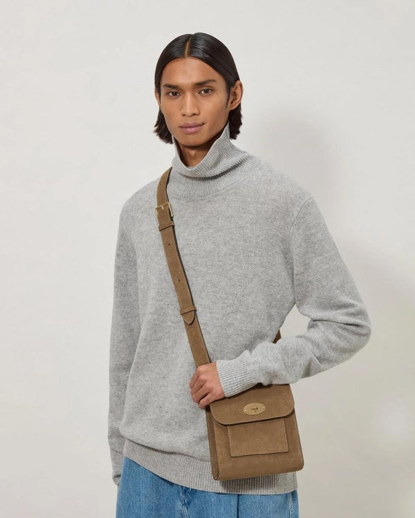 Small Antony N (Leather Strap) - Suede