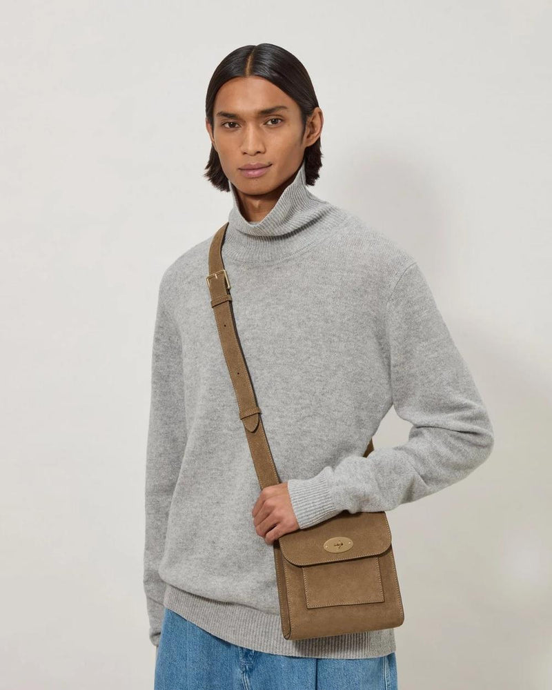 Small Antony N (Leather Strap) - Suede