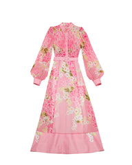 Organza Belt Dress
