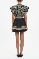 Severine Flutter Sleeve Top