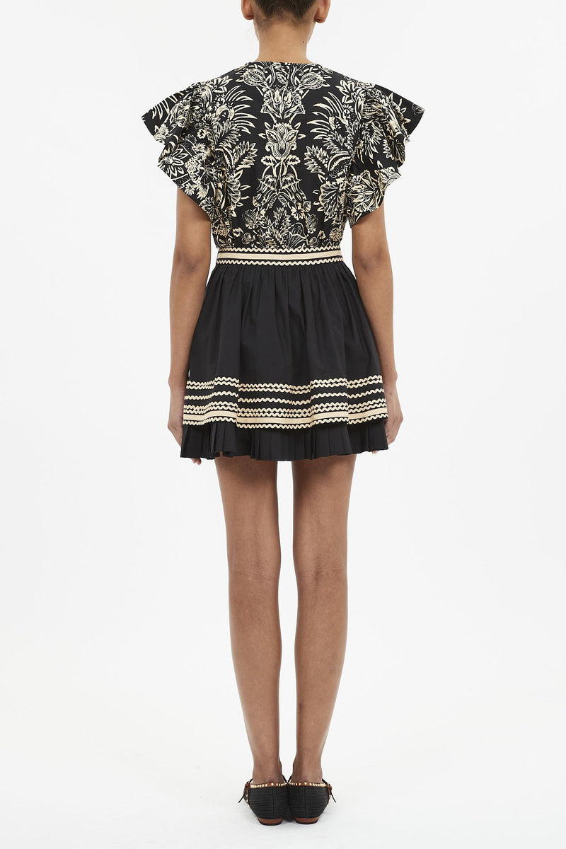 Severine Flutter Sleeve Top