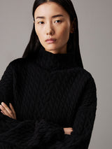 Relaxed Cable Knit Jumper