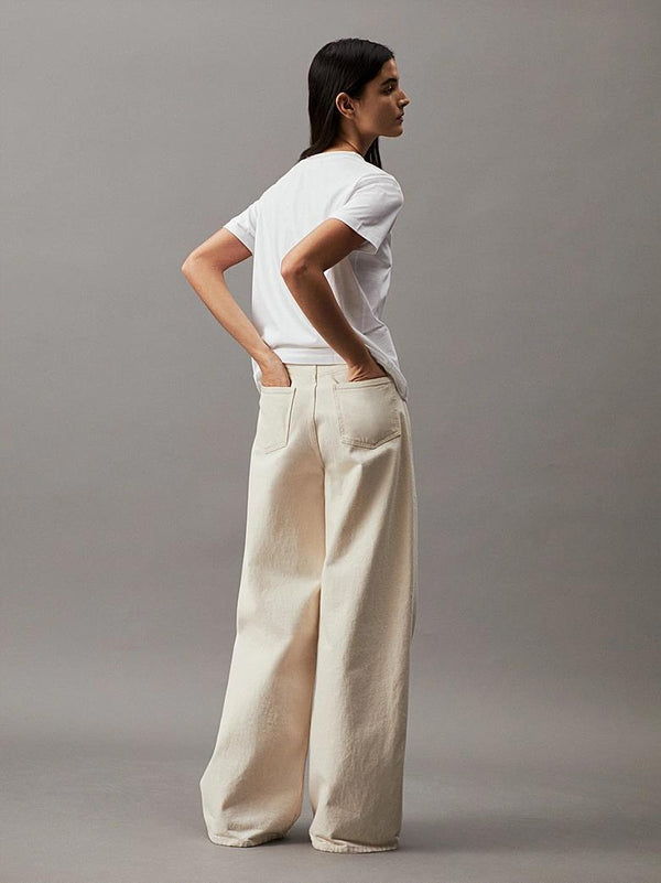 Smooth Cotton Crew Neck Tee