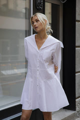 Poplin Shirt Dress