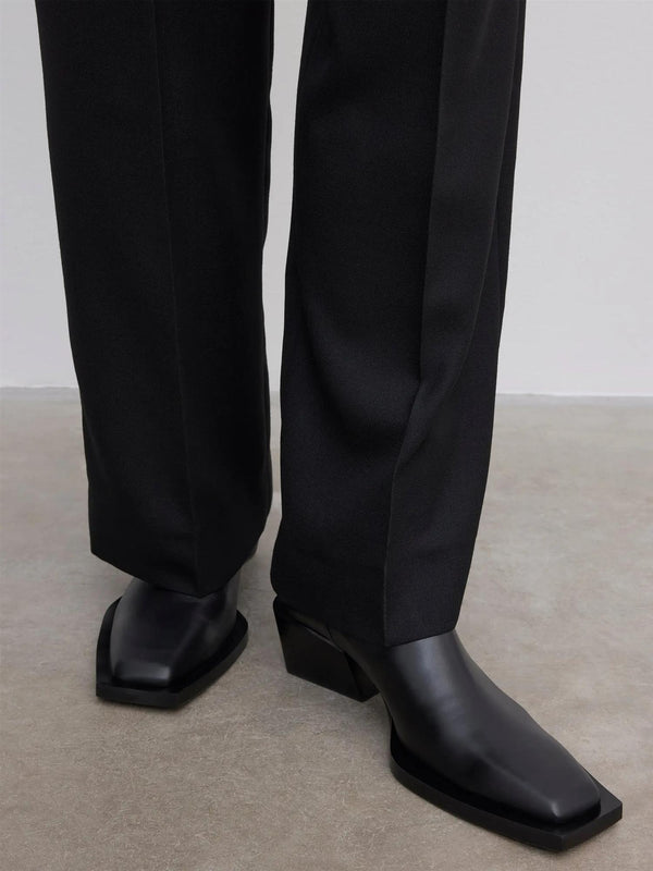 Square Toe Chelsea Boots