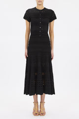 Annisa Eyelet Knit Skirt