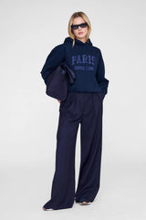 DEBBIE SHRUNKEN HOODIE PARIS