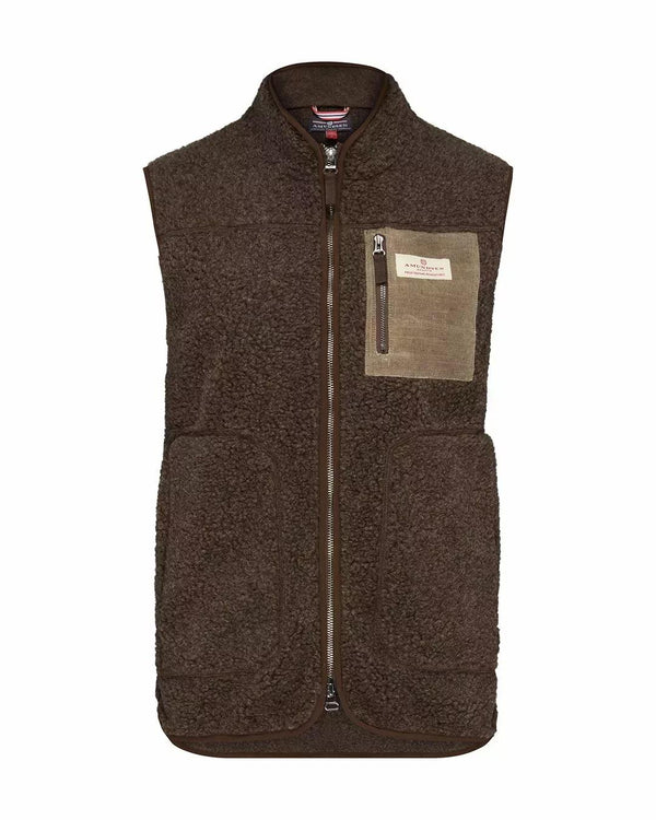 Heroes Wool Fleece Vest Womens
