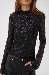 GZseyla Paljettbluse
