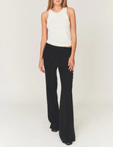 Crepe Wide Pants