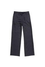 PINSTRIPE WOOL TROUSERS