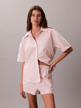 COVERED WB POPLIN SHORT