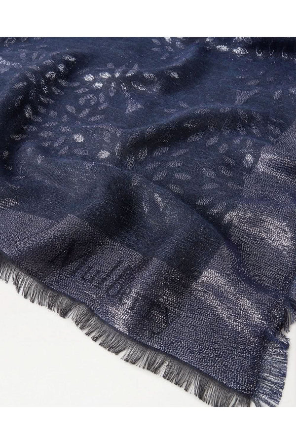 Metallic Tamara Square Scarf