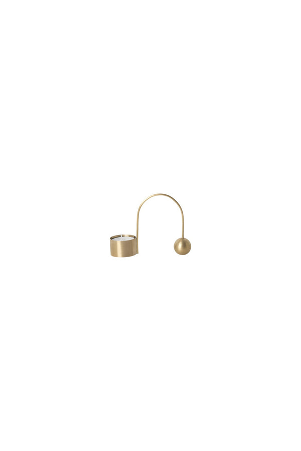 Balance Tealight Holder - Brass