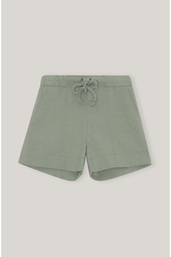 Cotton Suiting Shorts