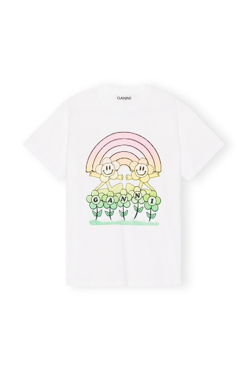 Basic Jersey Rainbow Relaxed T-shirt