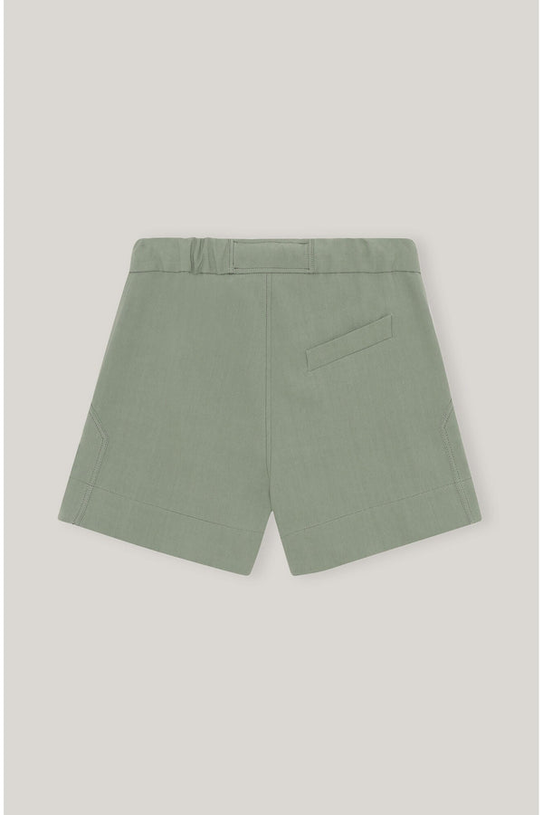 Cotton Suiting Shorts