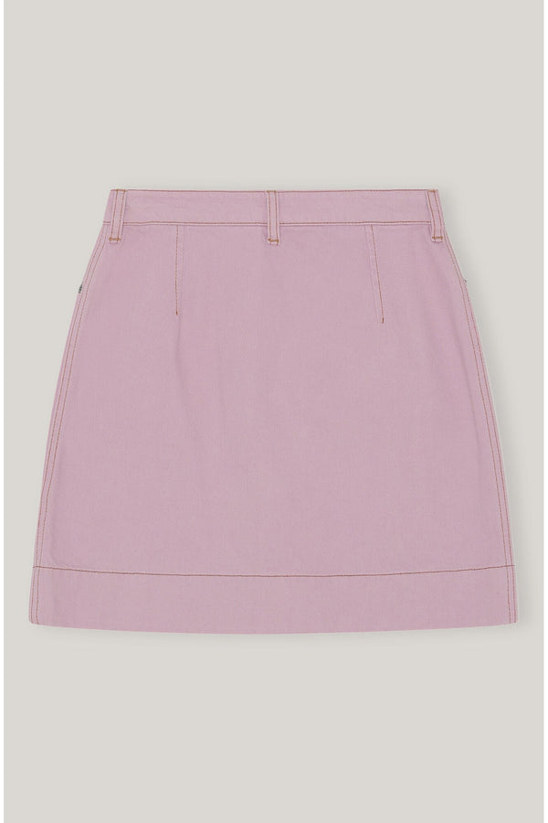 Overdyed Cutline Mini Skirt