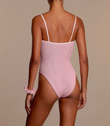 Pamela Swim Metallic Crinkle