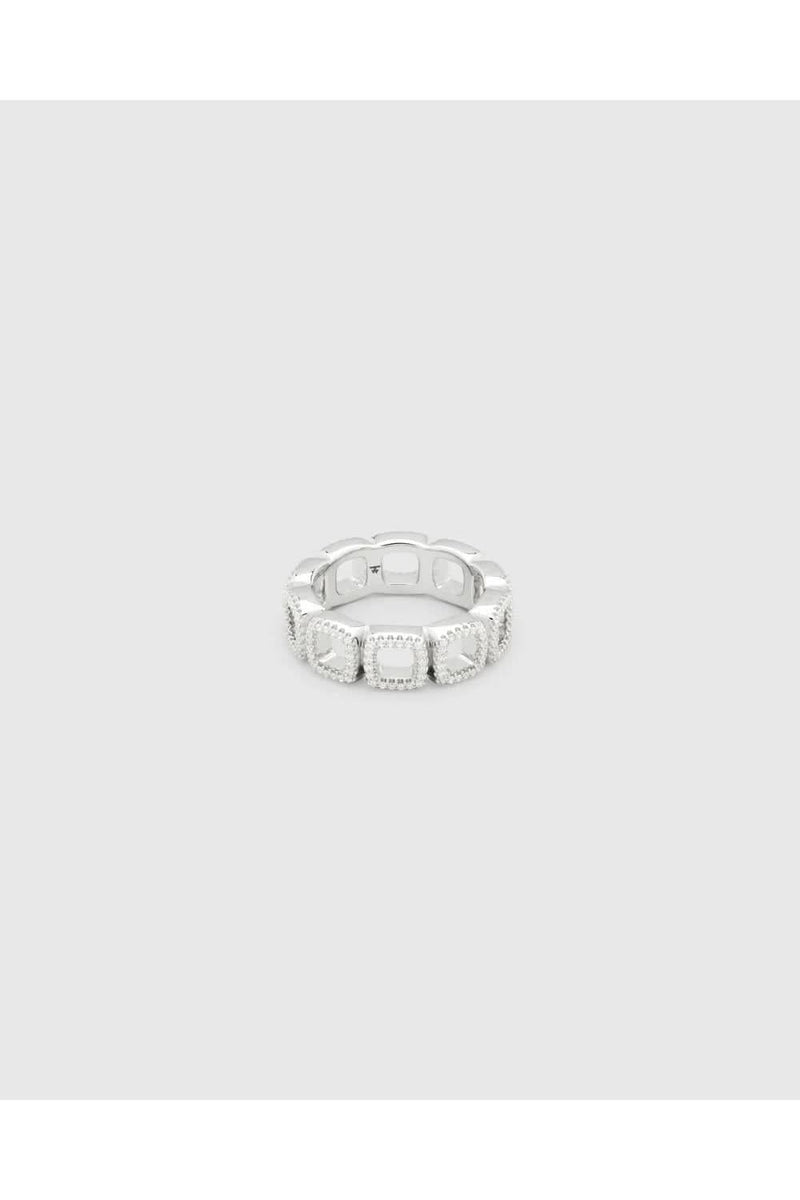 Cushion Band Open Zirconia