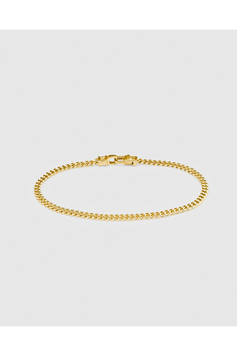Curb Bracelet M Gold
