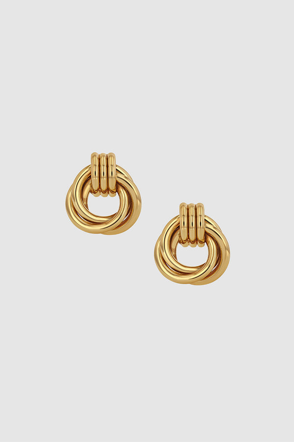 Triple Knot Earrings
